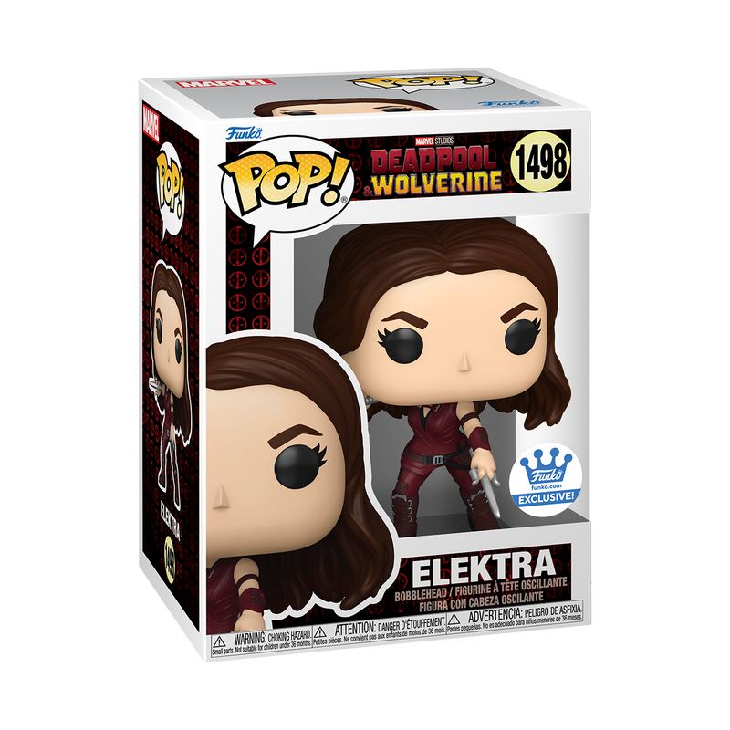 📦訂購 美國代購 Funko POP! Marvel Elektra with Sai (Metallic) Figure 幻影殺手 模型