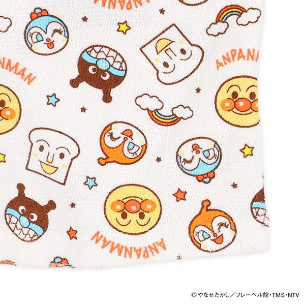 🇯🇵預訂 日本直送🇯🇵麵包超人人物滿印毛巾料背心燈籠褲套裝