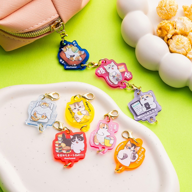 日本預訂📍Mofusand貓貓得意樣小吊飾盲盒 6/2日本開售
