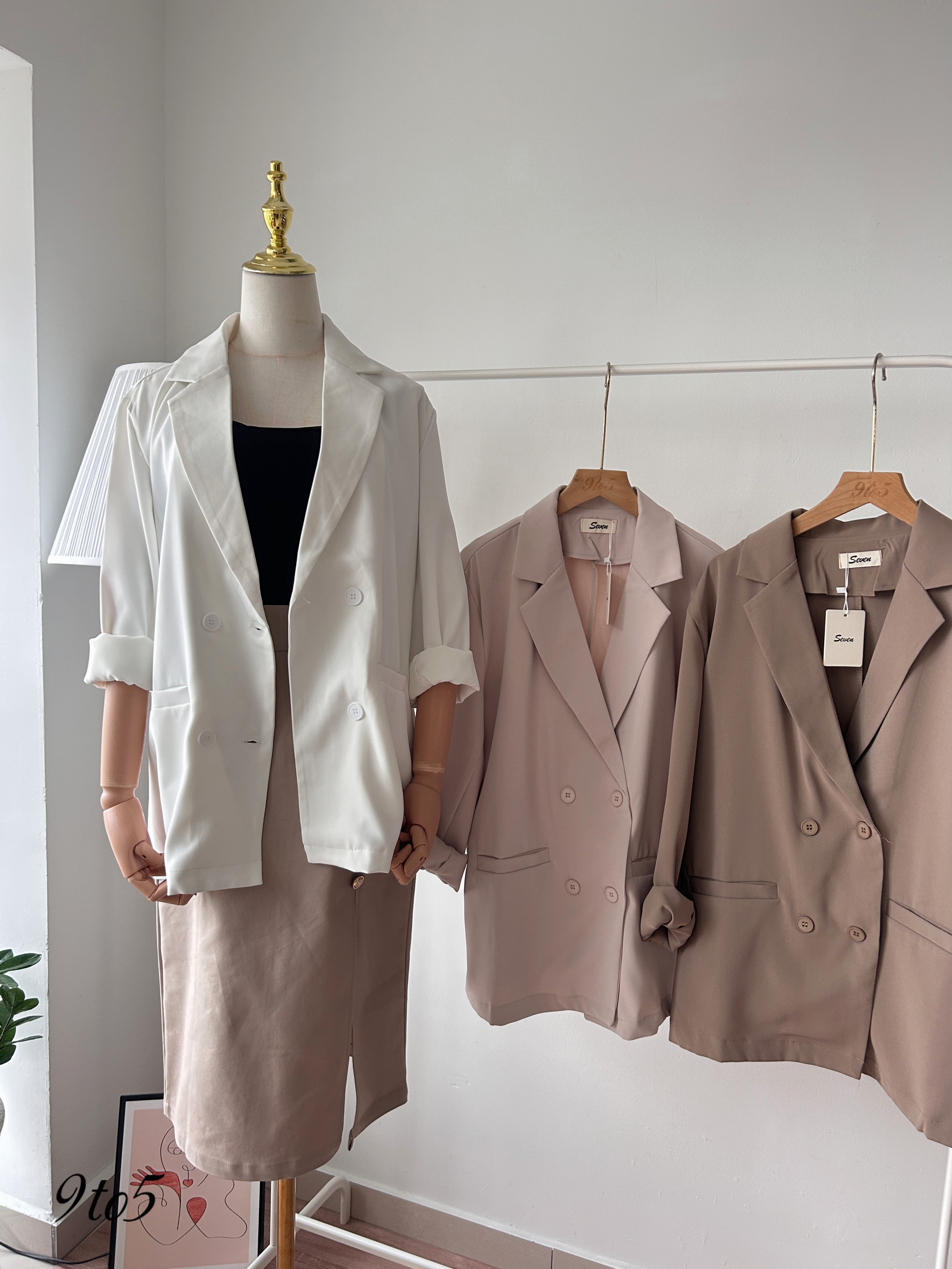 T4310 Long Sleeve Blazer - 3 Colors