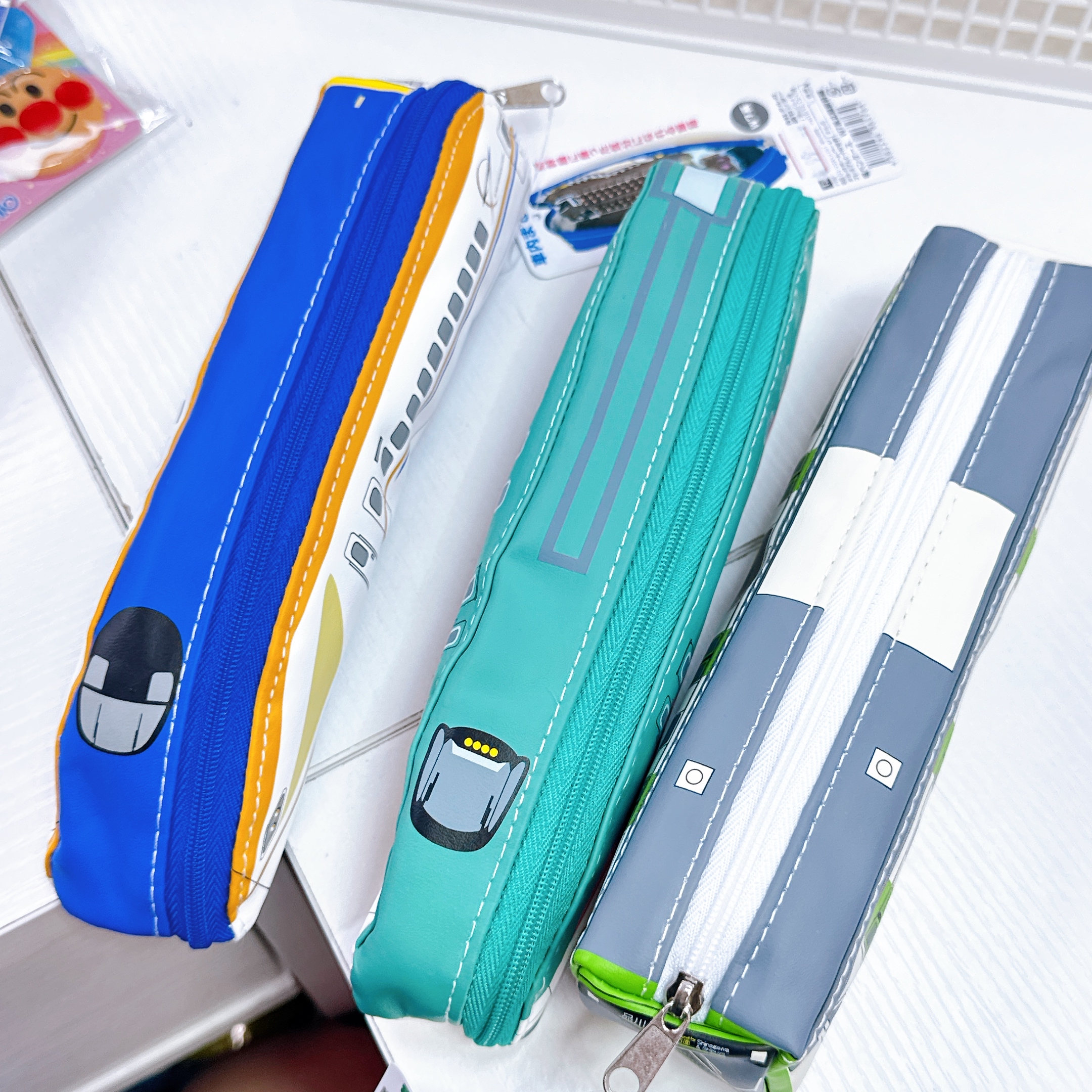 日本直送日本版新幹線日本電車筆袋/筆擦膠套裝