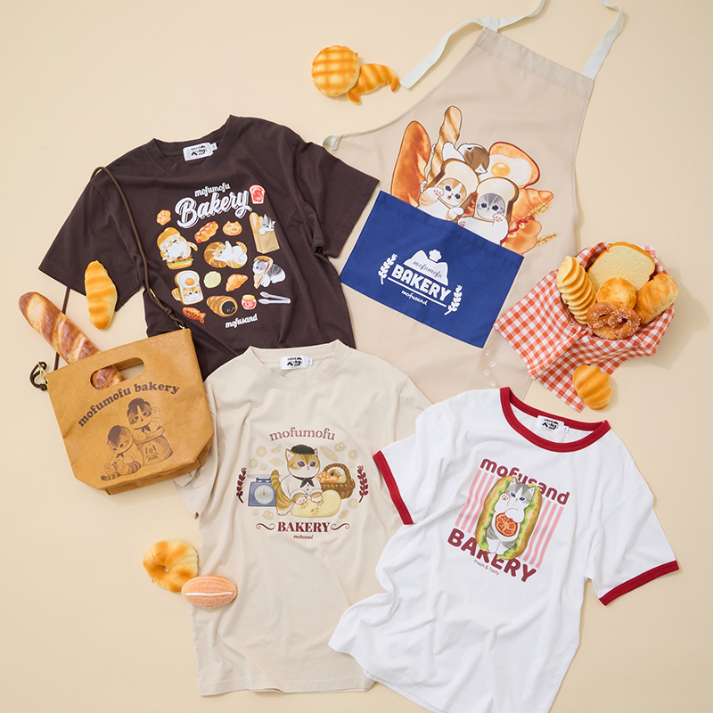 日本預訂📍Mofusand貓貓麵包店造型系列 - 圍裙 17/4日本開售