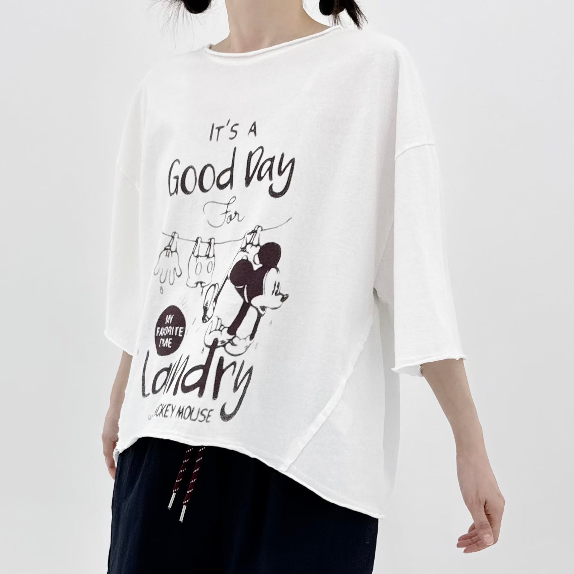 SC OX good day 正版米奇tee