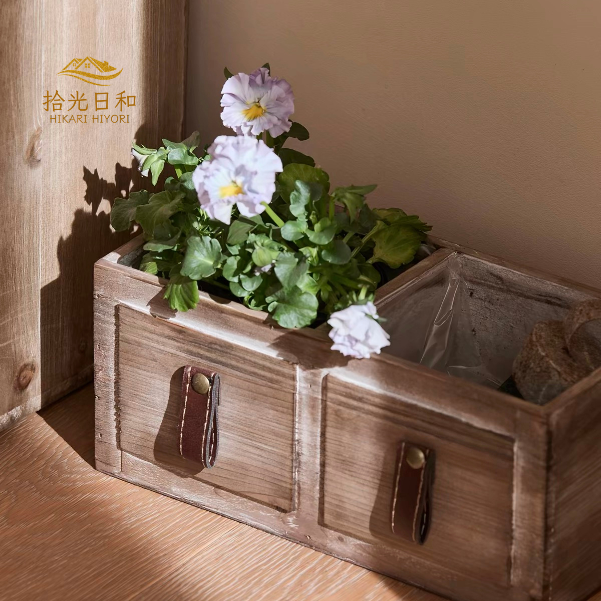 拾光日和 松木庭園復古花箱