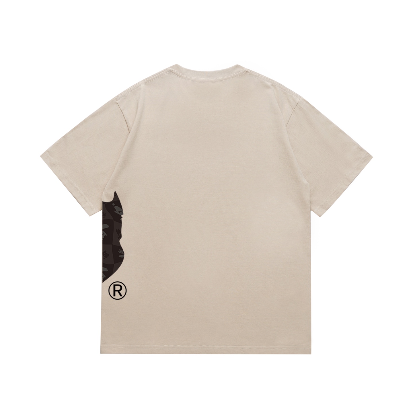 Bape Distortion Side Big Ape Head Tee