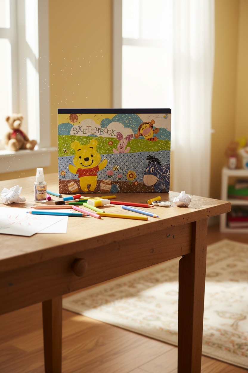 A4 定頁畫冊 Winnie the Pooh 維尼熊  (DPCS-1366A)