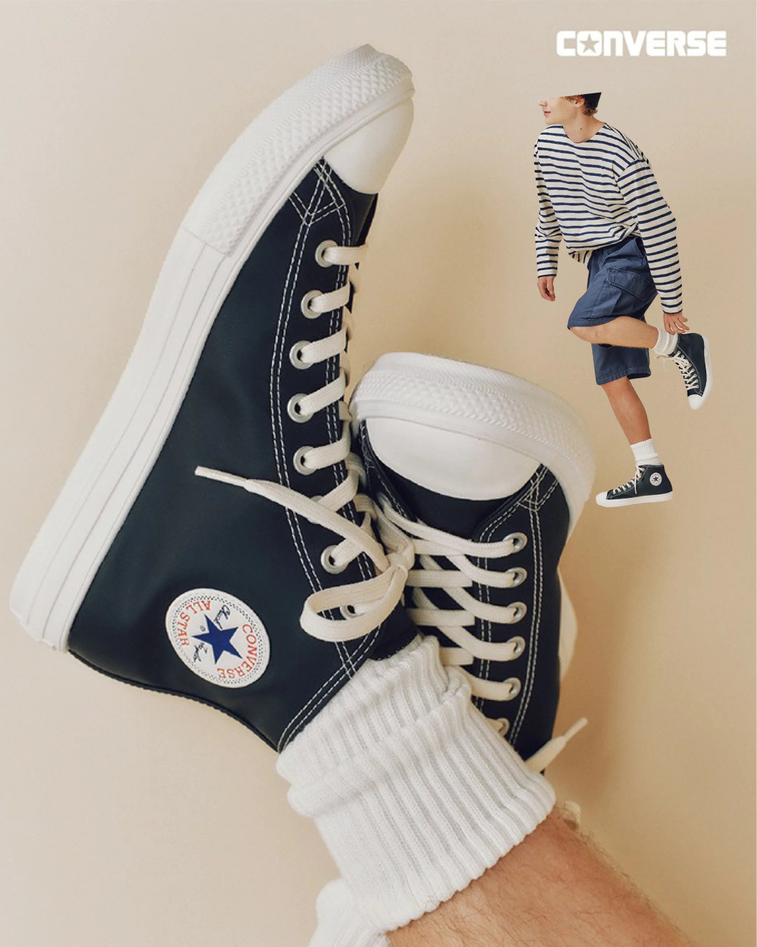 代購【 2026 再入荷 日本 直送 日本限定 Converse 防水 雨靴 | 雨鞋 | 波鞋 | 水鞋 | 男女兼用 | ALL STAR AS LIGHT WR SL HI  | water-repellent | rain boot | shoe | sneaker | unisex 】﻿