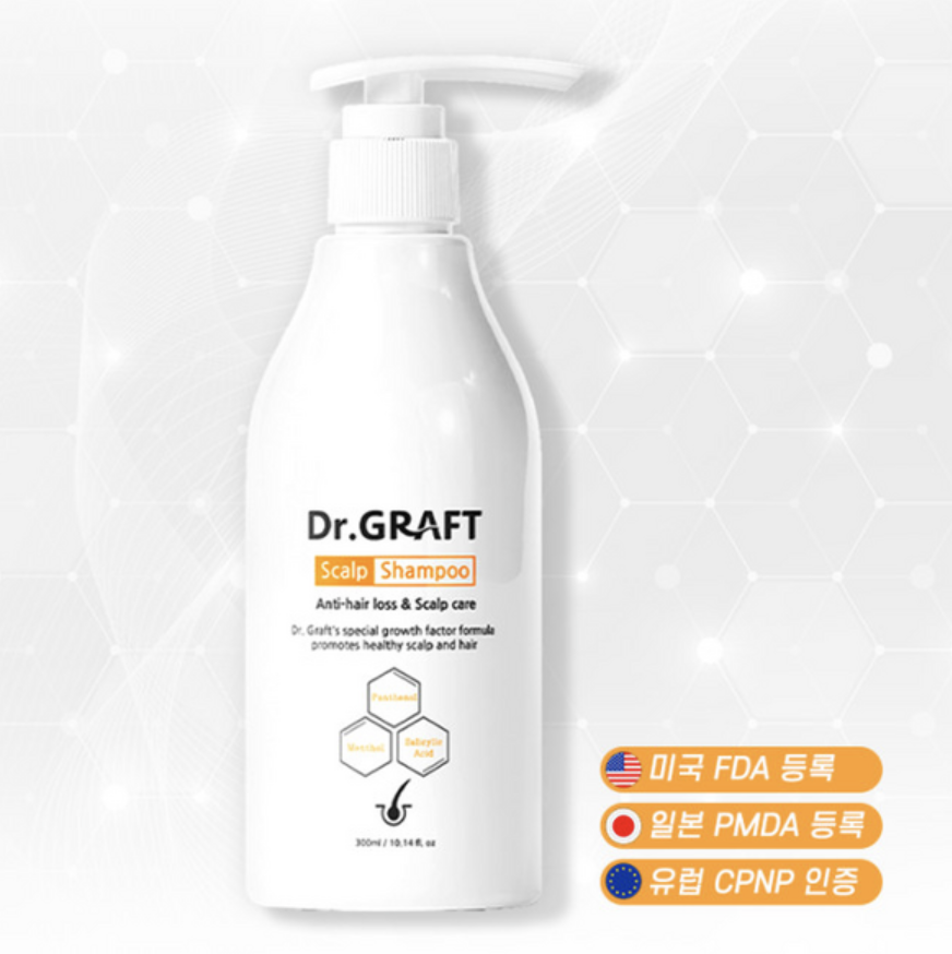 醫學生髮品牌｜韓國  Dr.Graft 植髮皇 生髮防脫 修護 洗髮水 / 精華 ｜Anti-hair Loss & Care Shampoo Tonic 