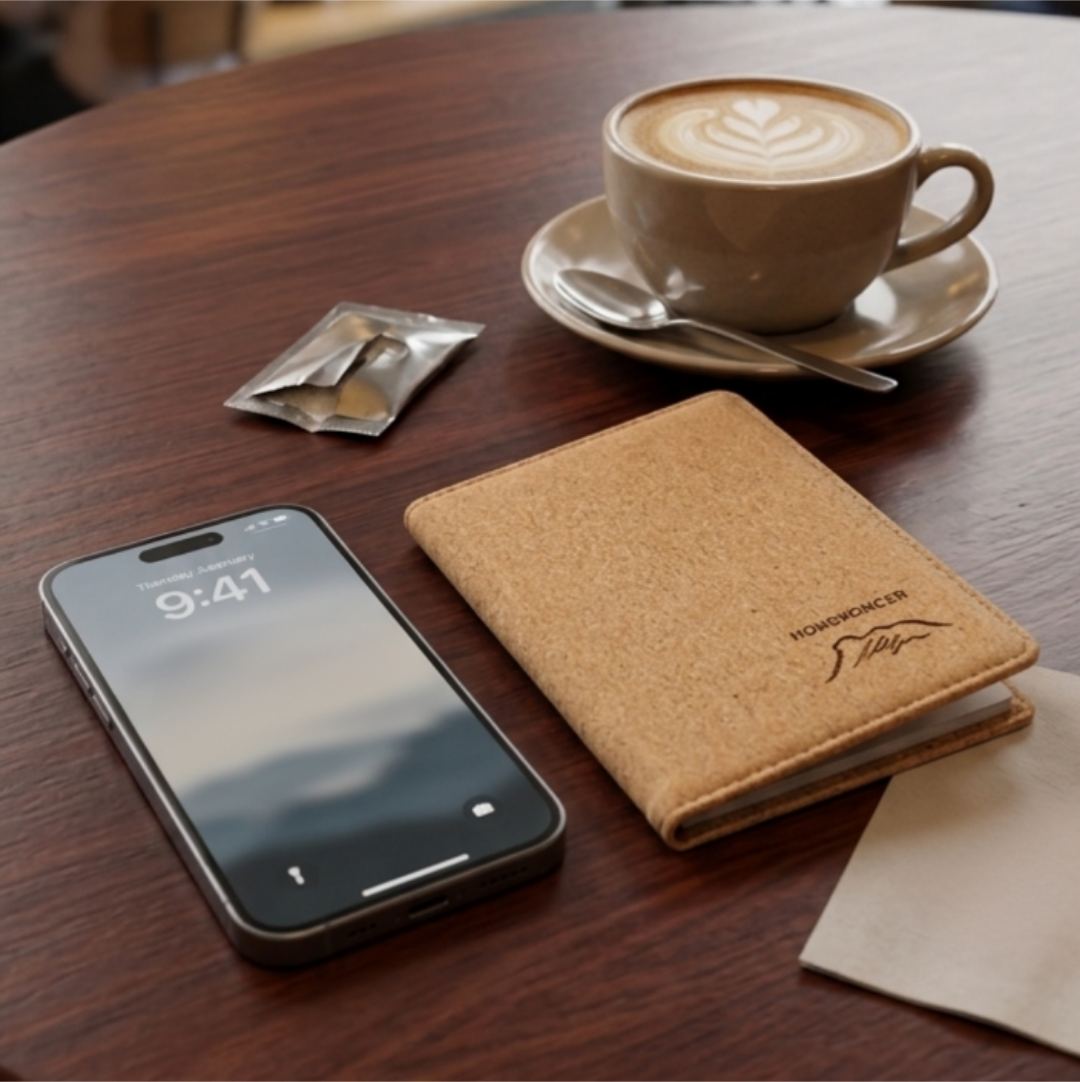 Urban Cork • HONGKONGER 輕感護照收納夾【專屬刻字】