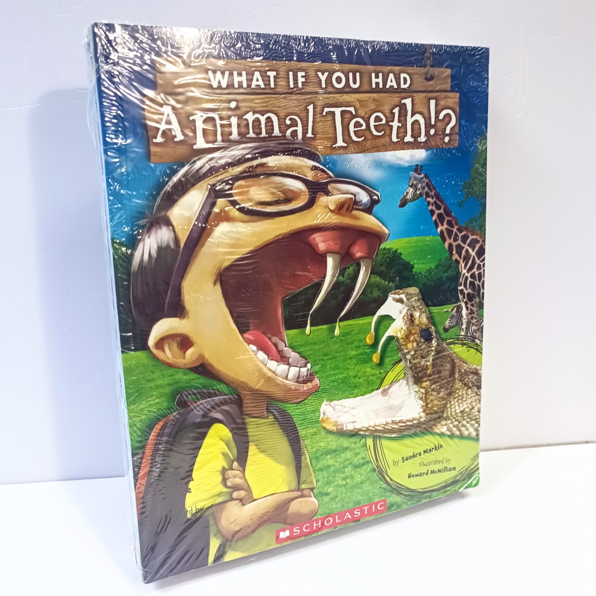 What If You Had Animal Ears/Hair/Feet/ Eyes /Nose/ears  (12 books) 學樂兒童趣味科普書 12 本 B177