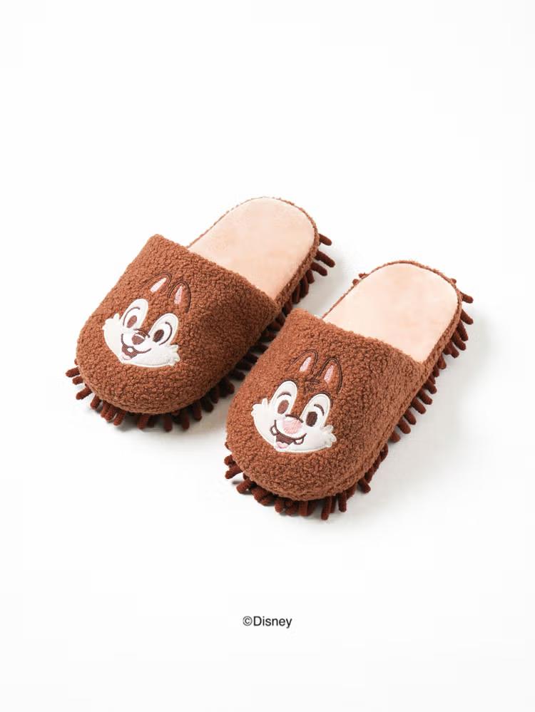 🆕 Daiso X Chip&Dale 毛毛底拖鞋