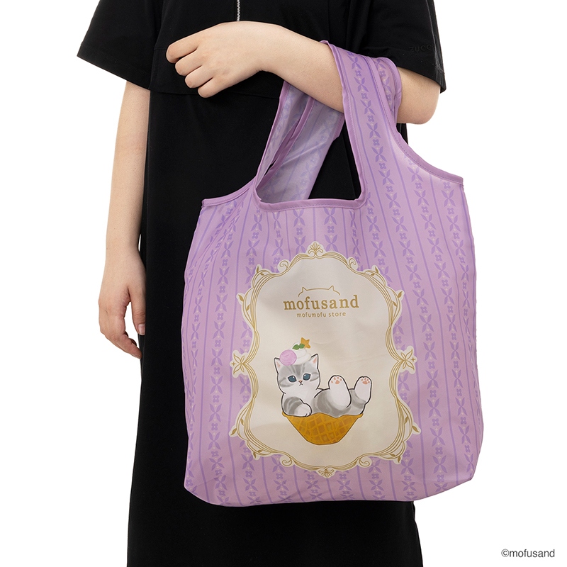 🌸 【預訂】mofusand 12/6新品-折疊環保袋(隨機)<7款>