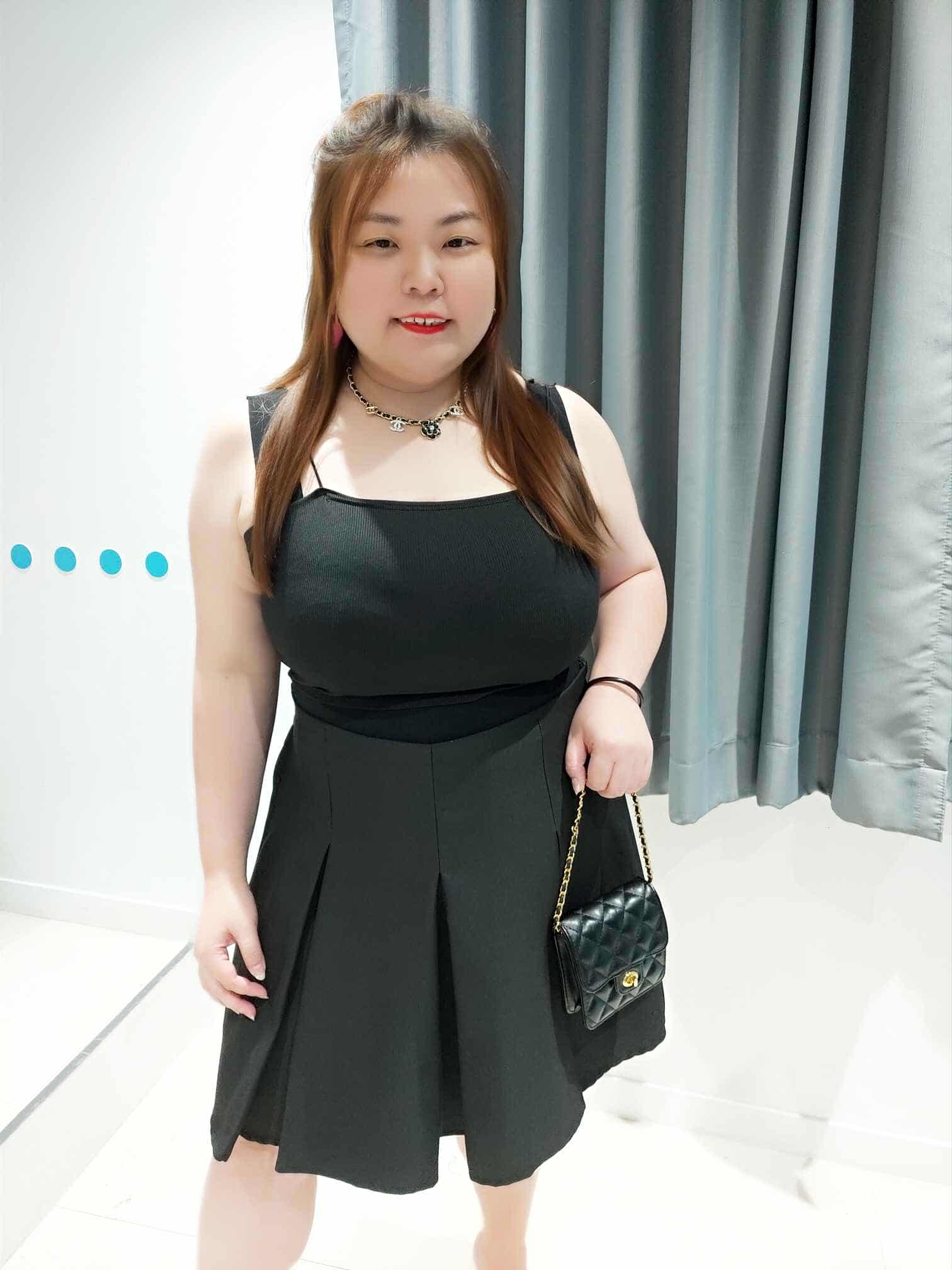 DSE05 大百褶设计款裤裙