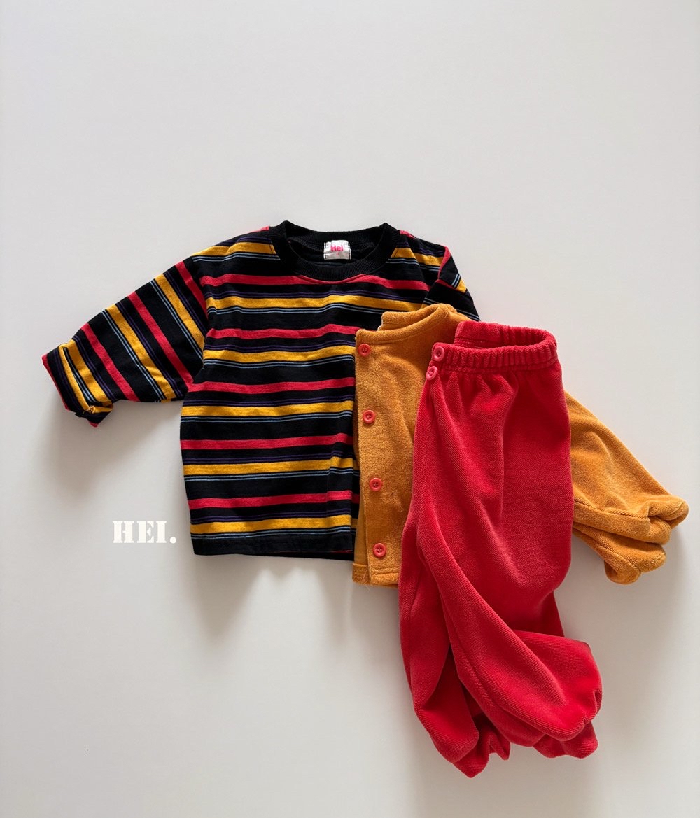 Hei | Multi-Stripe T-Shirt