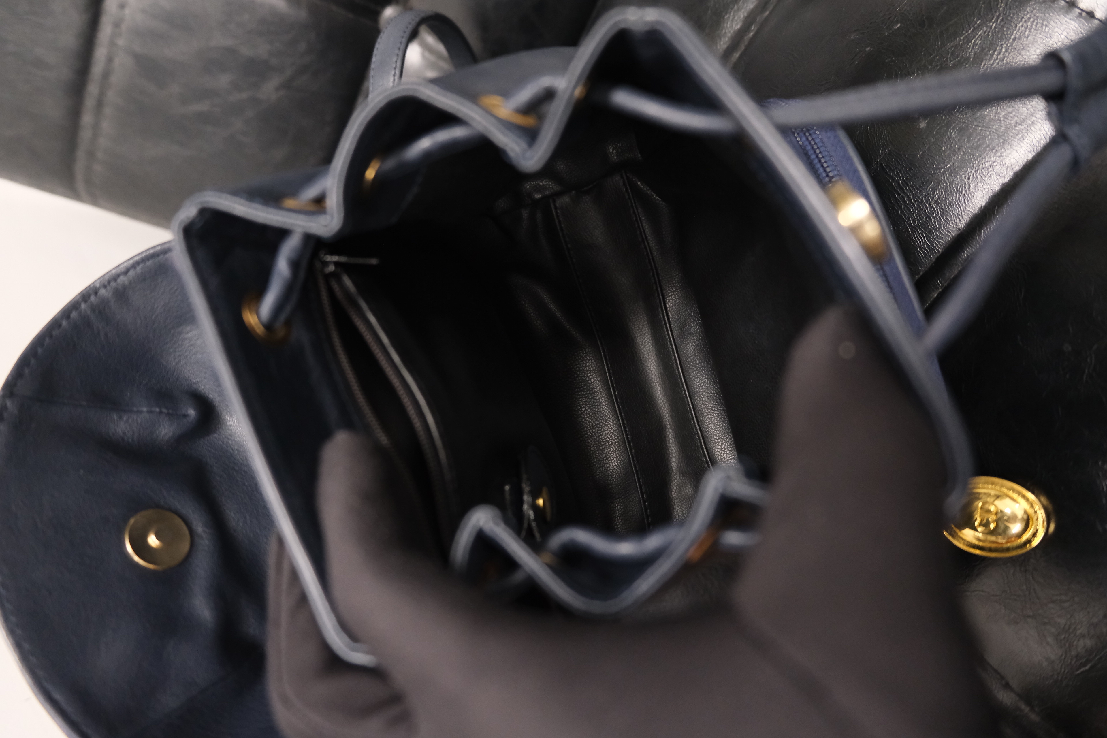 Dior CD Leather Backpack