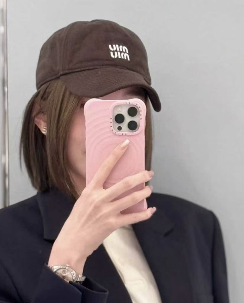 訂貨📮 MIUMIU 棕色天鵝絨cap帽 Size S/M/L