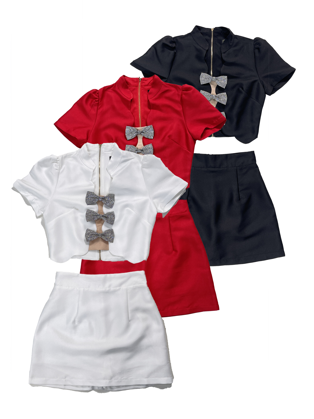 Scarlet Fortune Bow Set M126