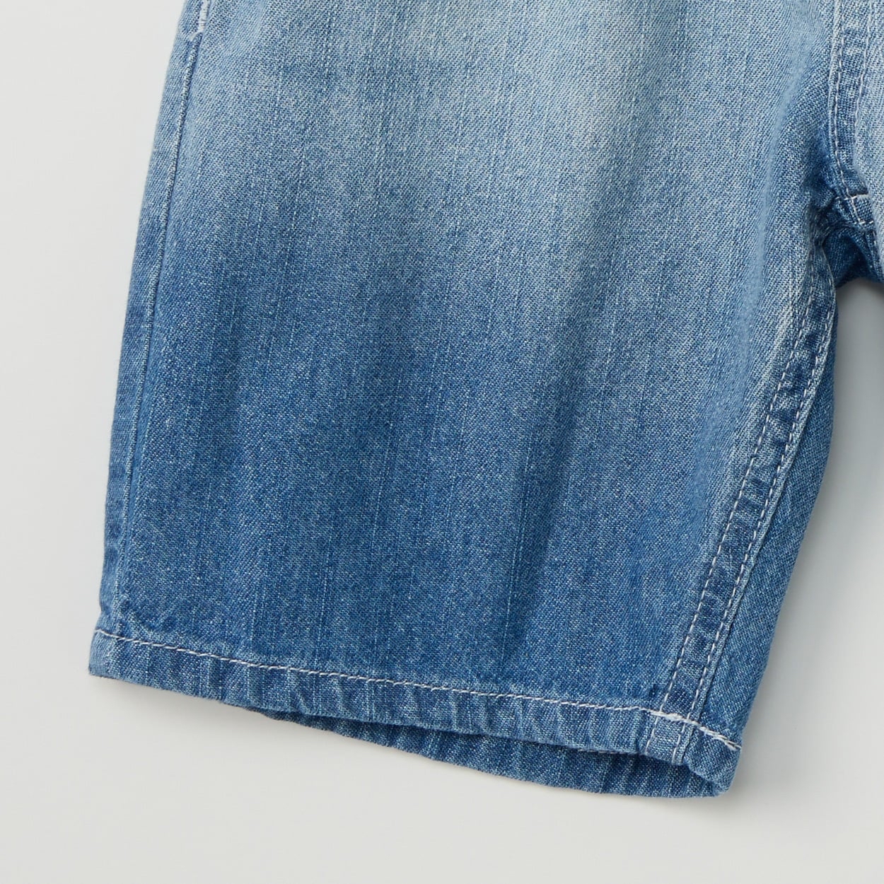 🇯🇵預訂 日本直送🇯🇵Buddy Lee 兩色標誌刺繡漸變半截牛仔褲