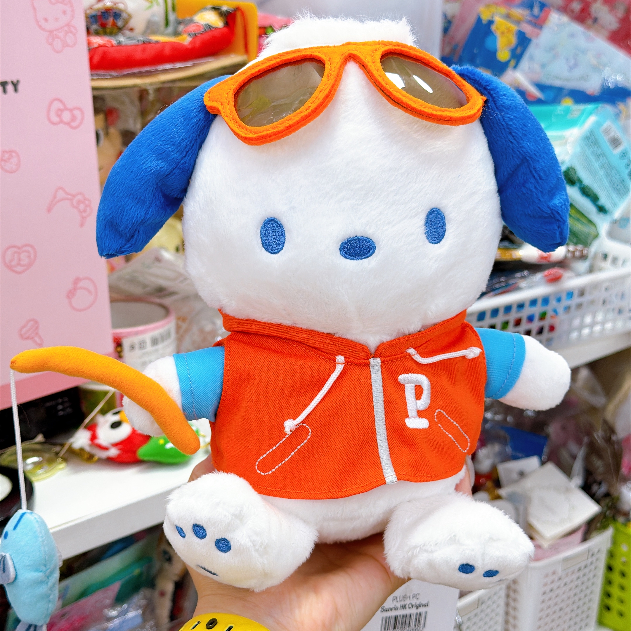  原裝行貨sanrio pc狗 釣魚系列  公仔/掛飾