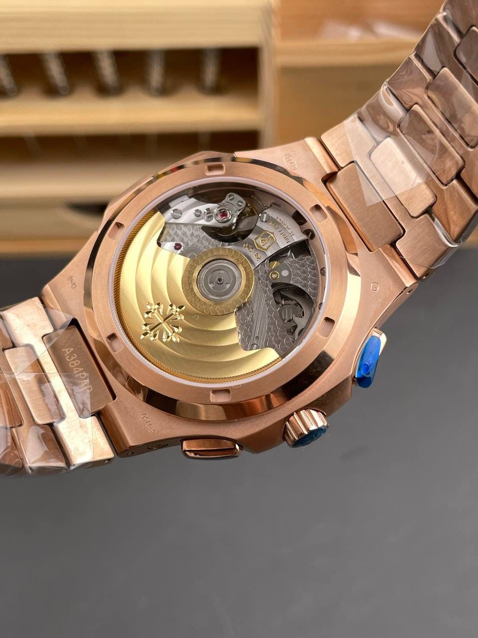 百达鹦鹉螺5990 玫瑰金蓝盘/40.5mm/7750机改28-520机🚀🚀