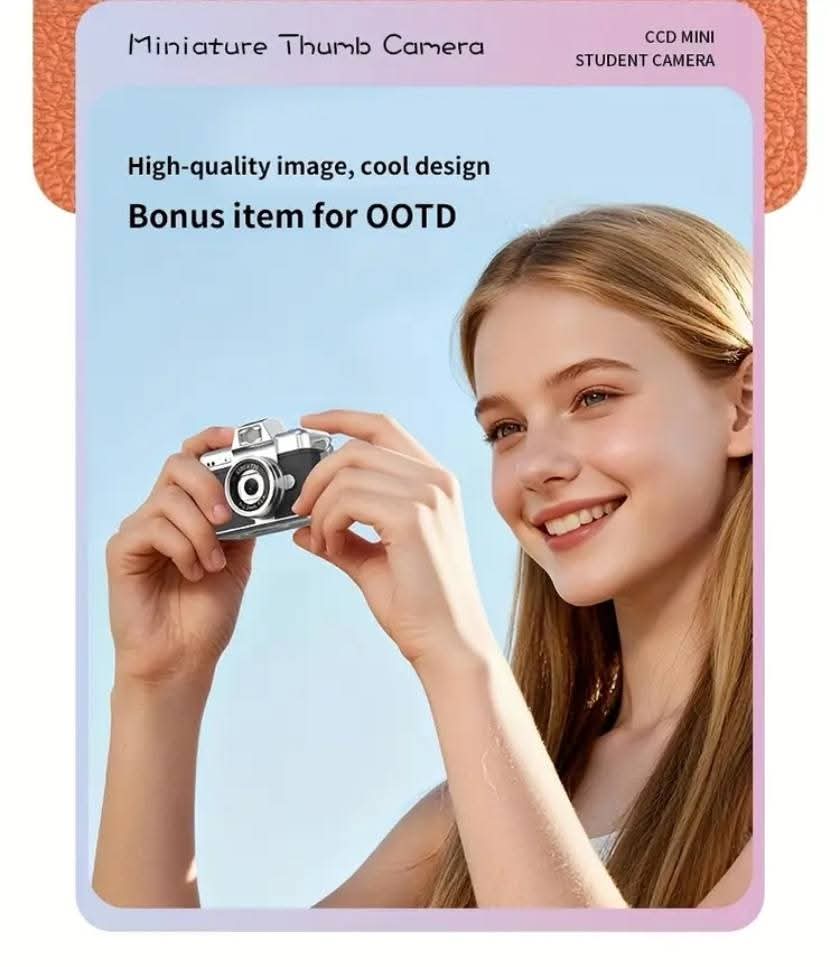📸 CCD Mini 迷你相機$168部。2部起$158部。