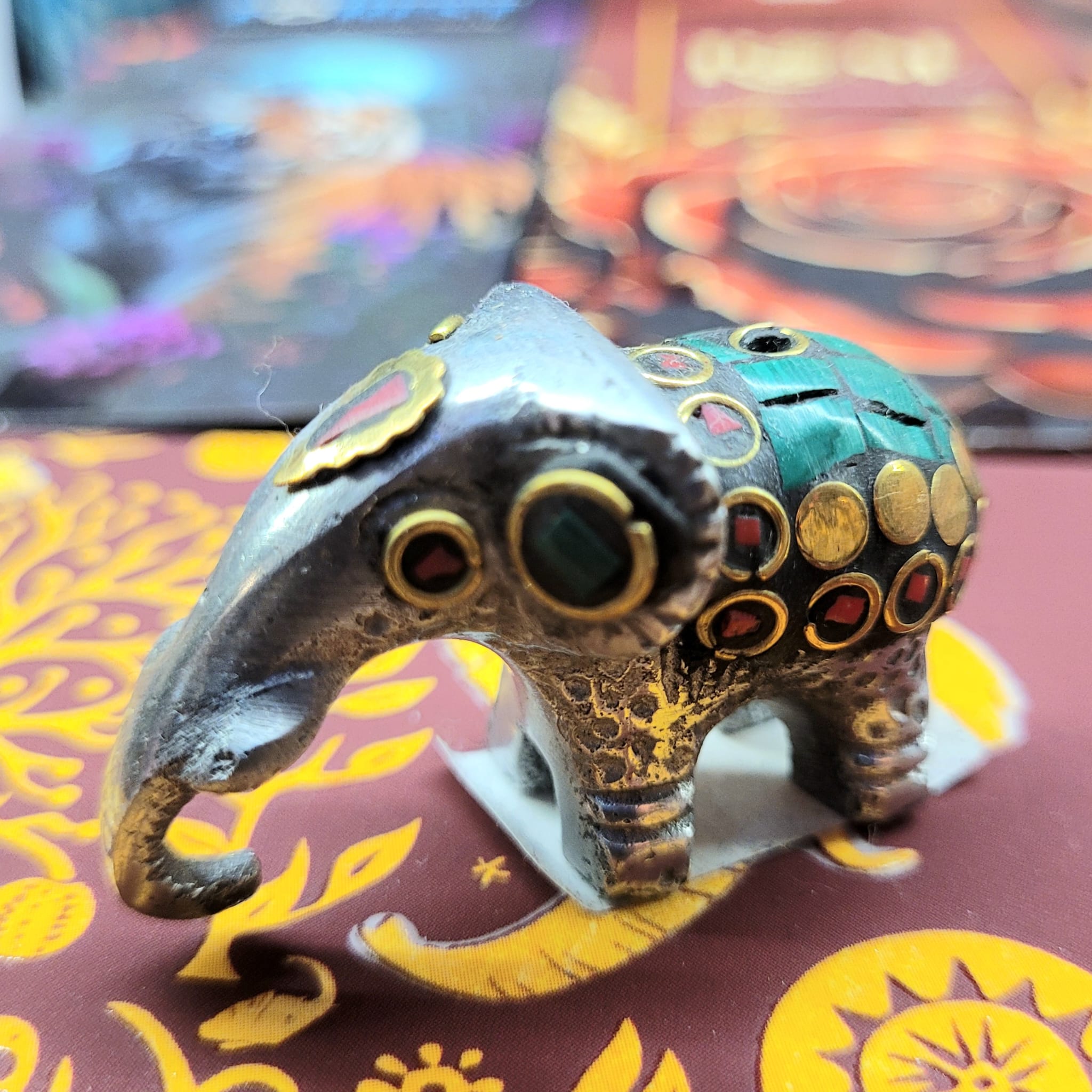 印度彩石動物香座