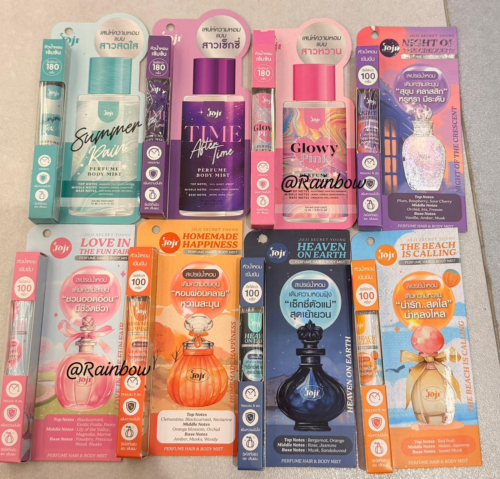 泰國Joji Perfume Hair & Body Mist香水10ml