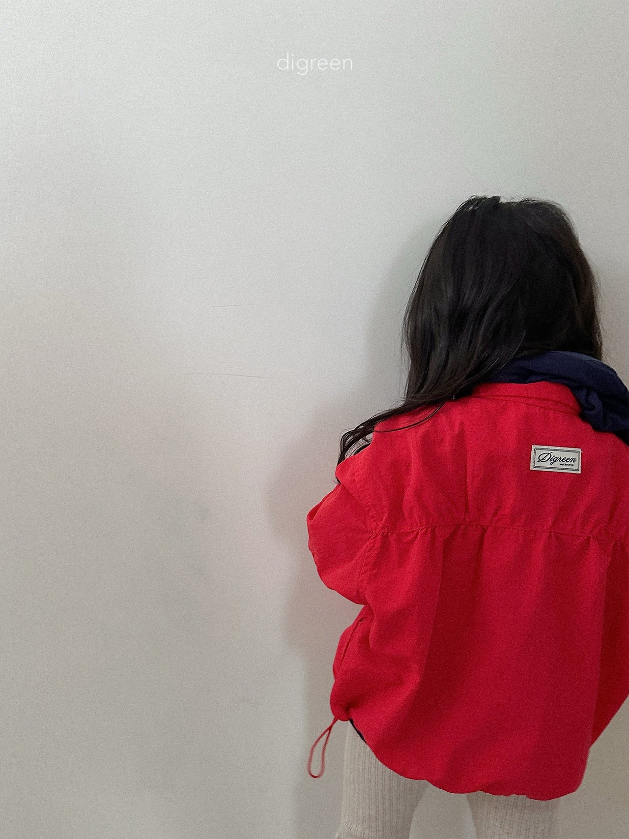Digreen | rib windbreaker 