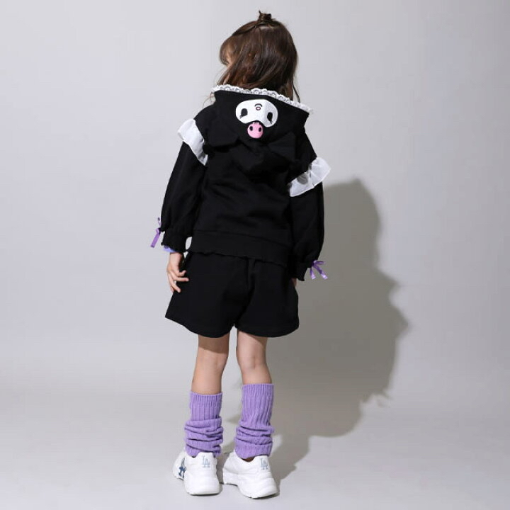 🇯🇵預訂 日本直送🇯🇵Babydoll x Sanrio系列四色人物造型帽絲帶荷葉邊拉鍊外套