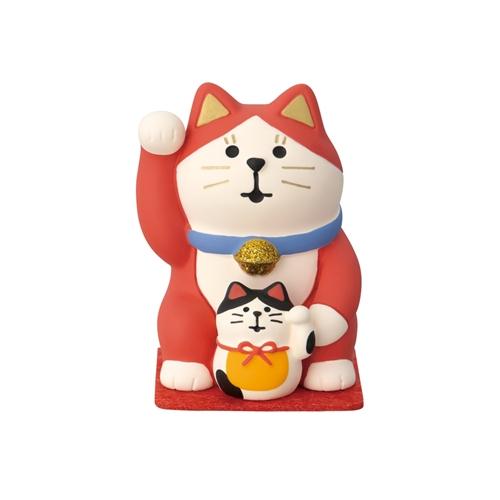 Decole 開運招財貓（紅）