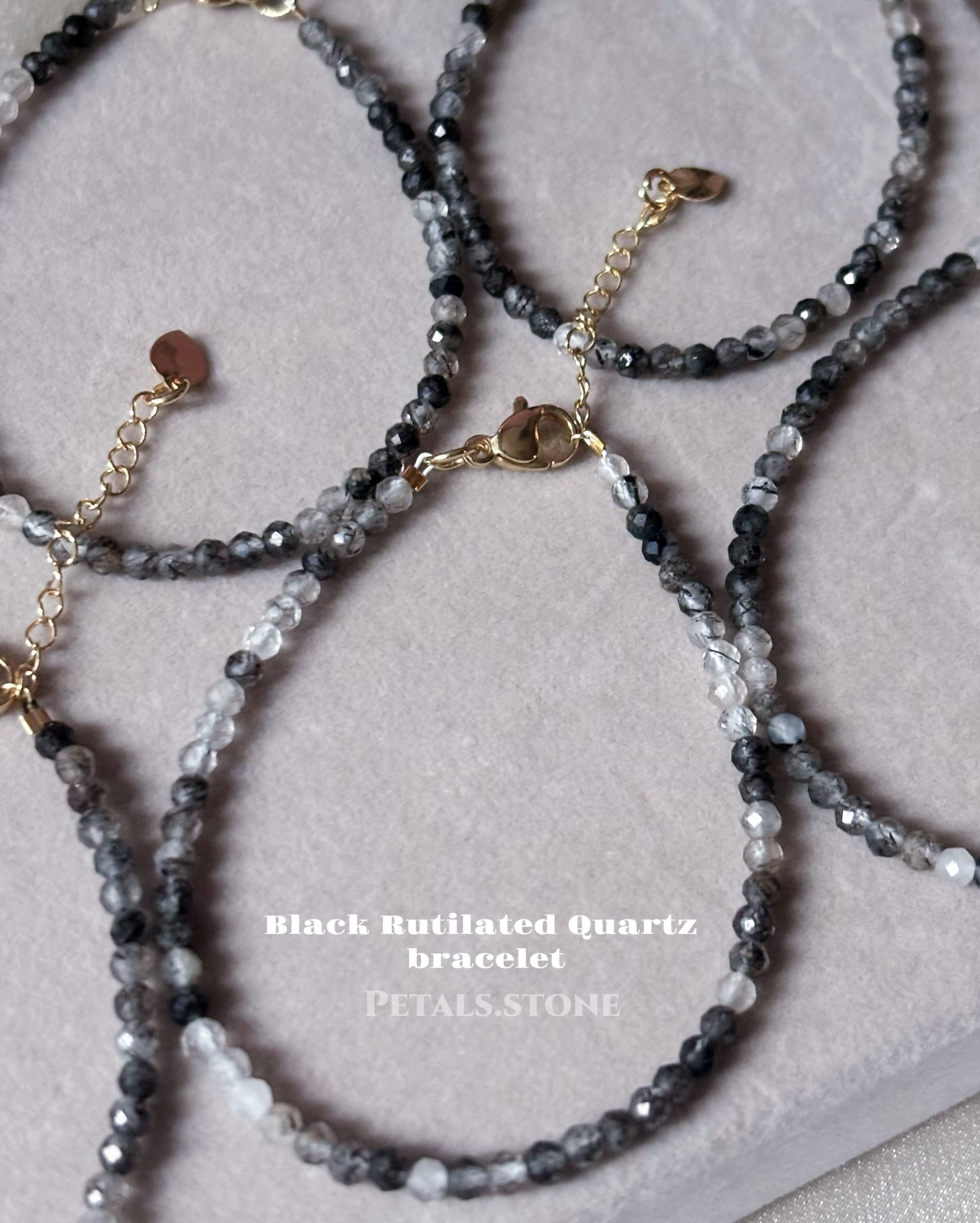 🖤Black Rutilated Quartz |  黑髮晶
