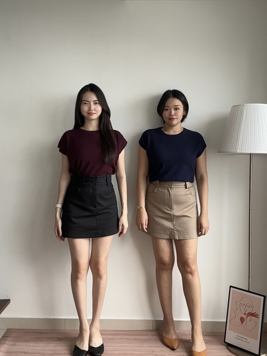 S2000 A Line Short Skirt - 3 Colors 