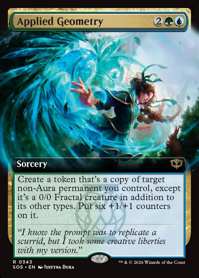 [EN] [Foil] Applied Geometry [SOS-343] R
