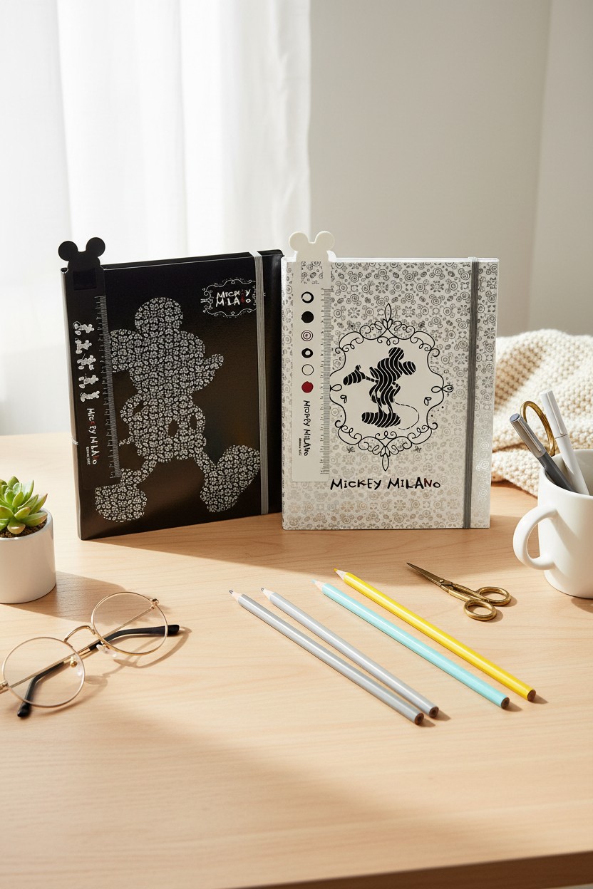 25K PP便利夾筆記 Mickey Mouse  (DPNA-259)