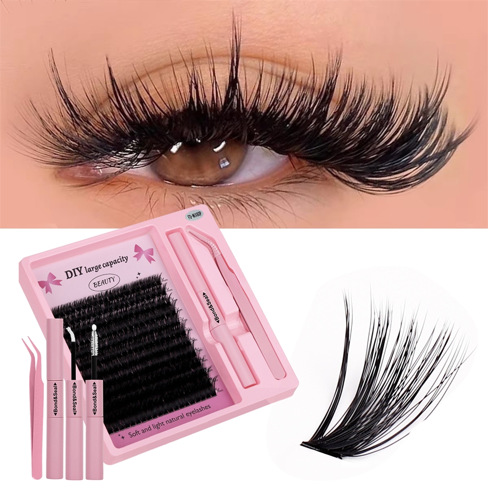 DIY分段假睫毛 80D-240朵混裝 UA0538