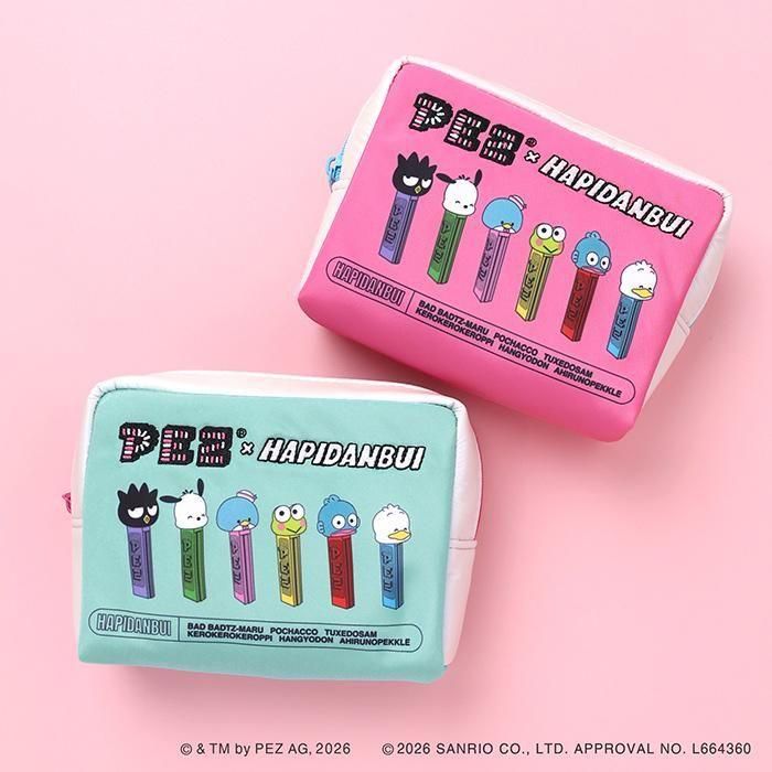 日本預訂📍日本PEZ×HAPIDANBUI得意系列 - 拉鏈袋仔