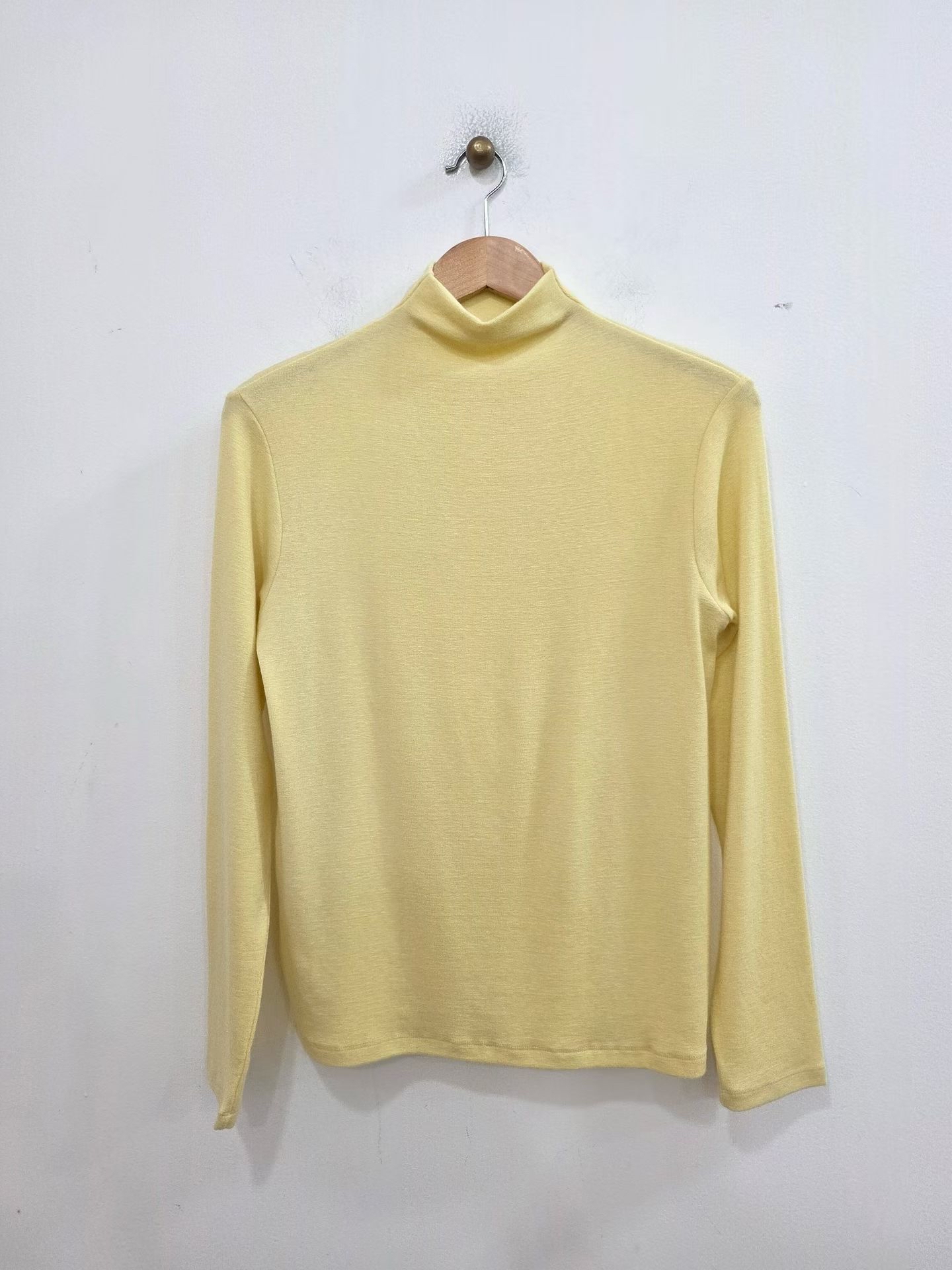 MidNeck wool basic tee
