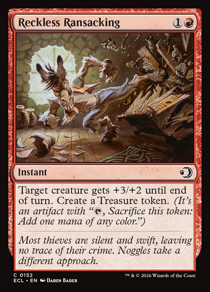 Reckless Ransacking [ECL-152] [EN]