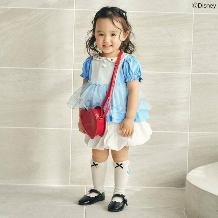 🇯🇵預訂 日本直送🇯🇵Apres les cours x 愛麗絲系列人物印花歐根紗翻領短袖上衣