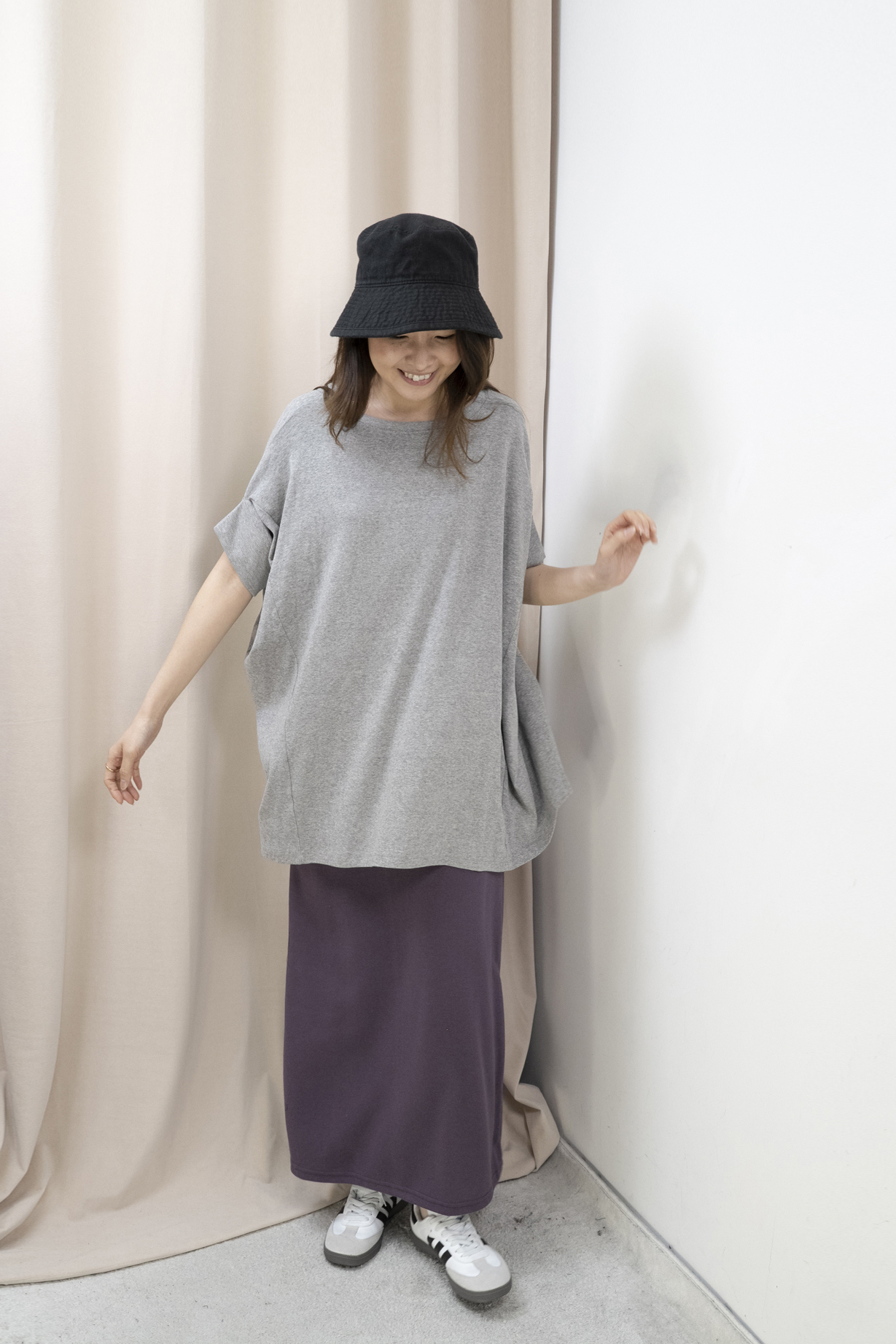 舒適棉不勒肚直順半身裙（5色）