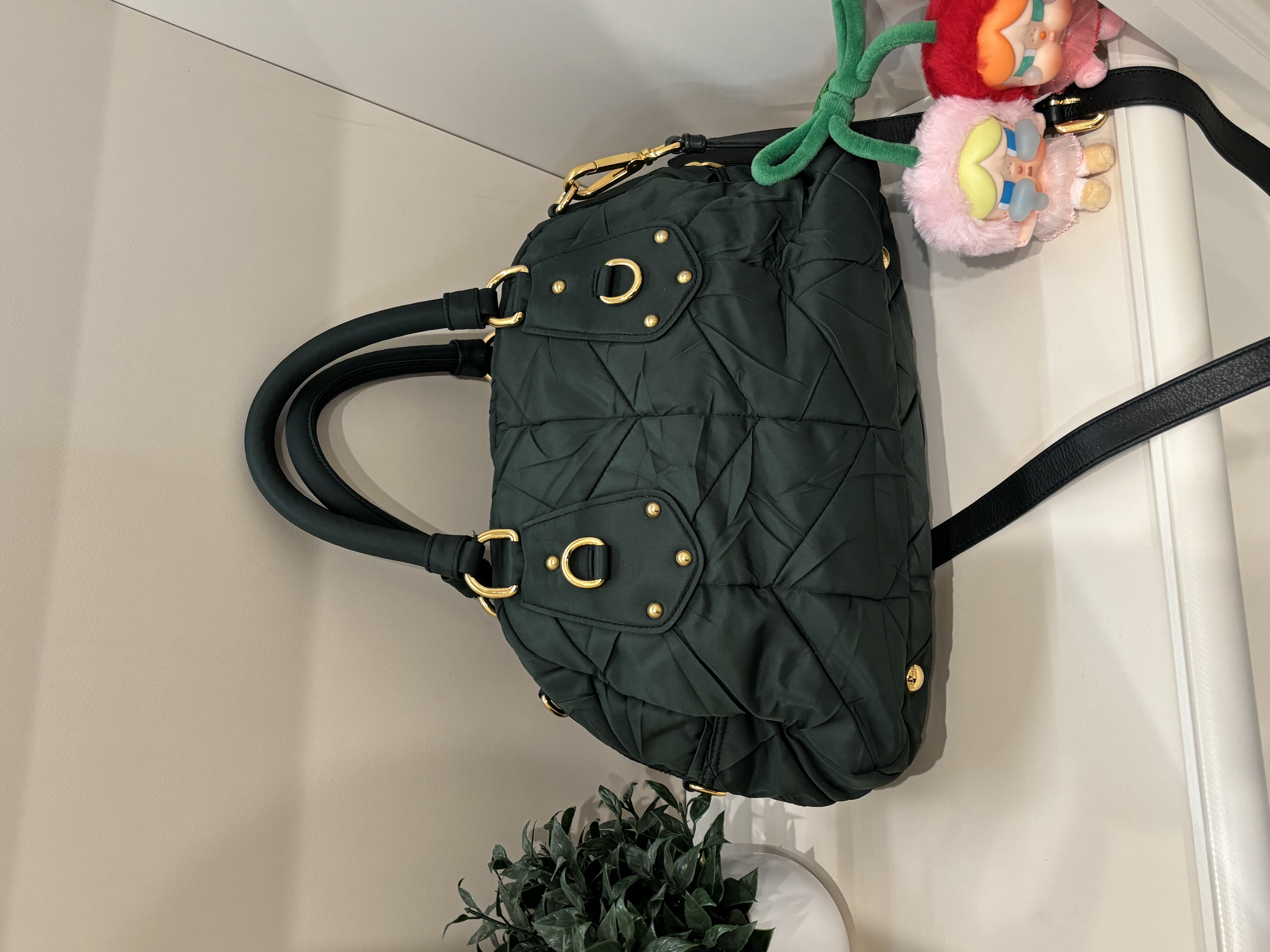 Prada nylon 2way bag 100%Authentic, 95%new ✅strap 