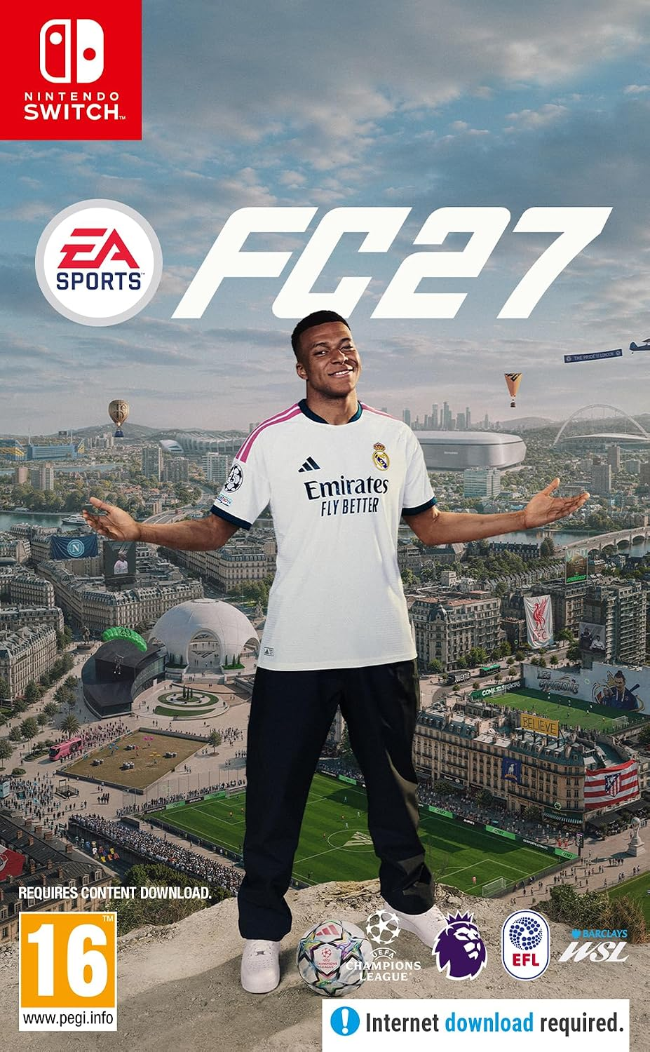 【預售 25/9】NS EA Sports FC 27 中/英文  (亞洲封面) PO0947