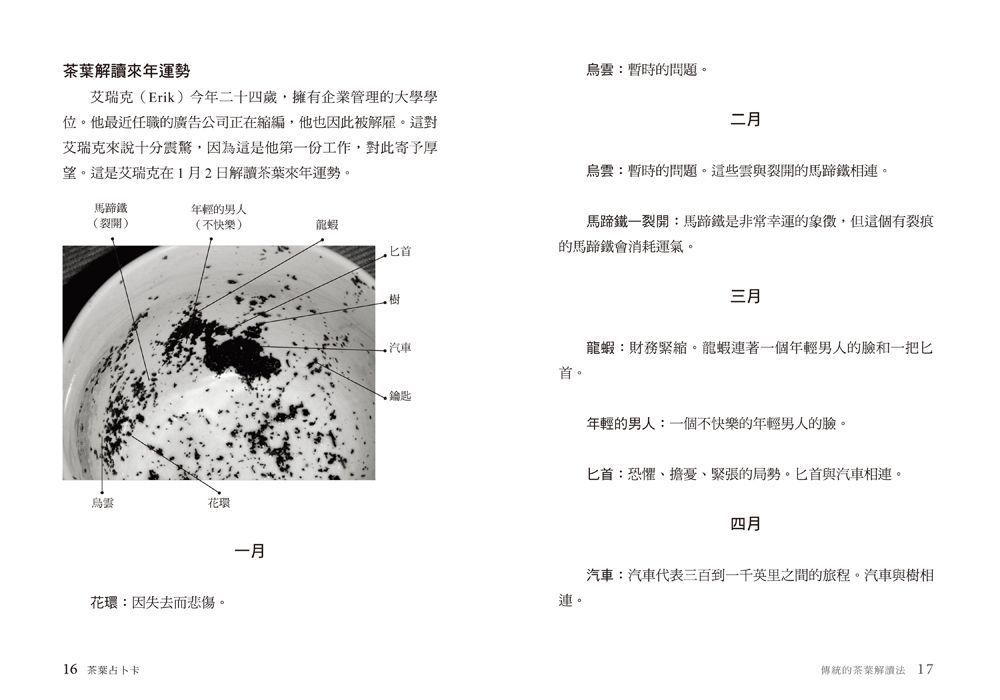 茶葉占卜卡