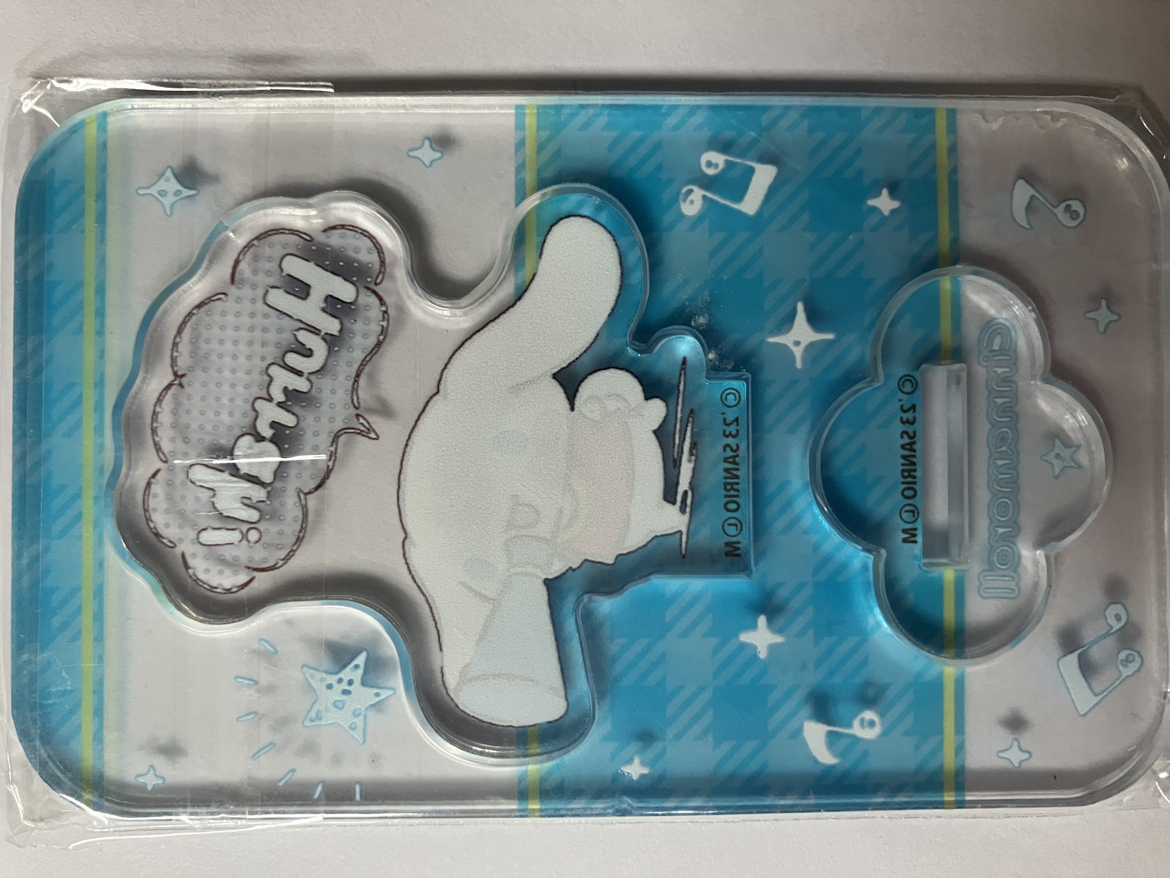 2023 SANRIO CHARACTER 企牌 膠牌 - CINNAMOROLL FG00021