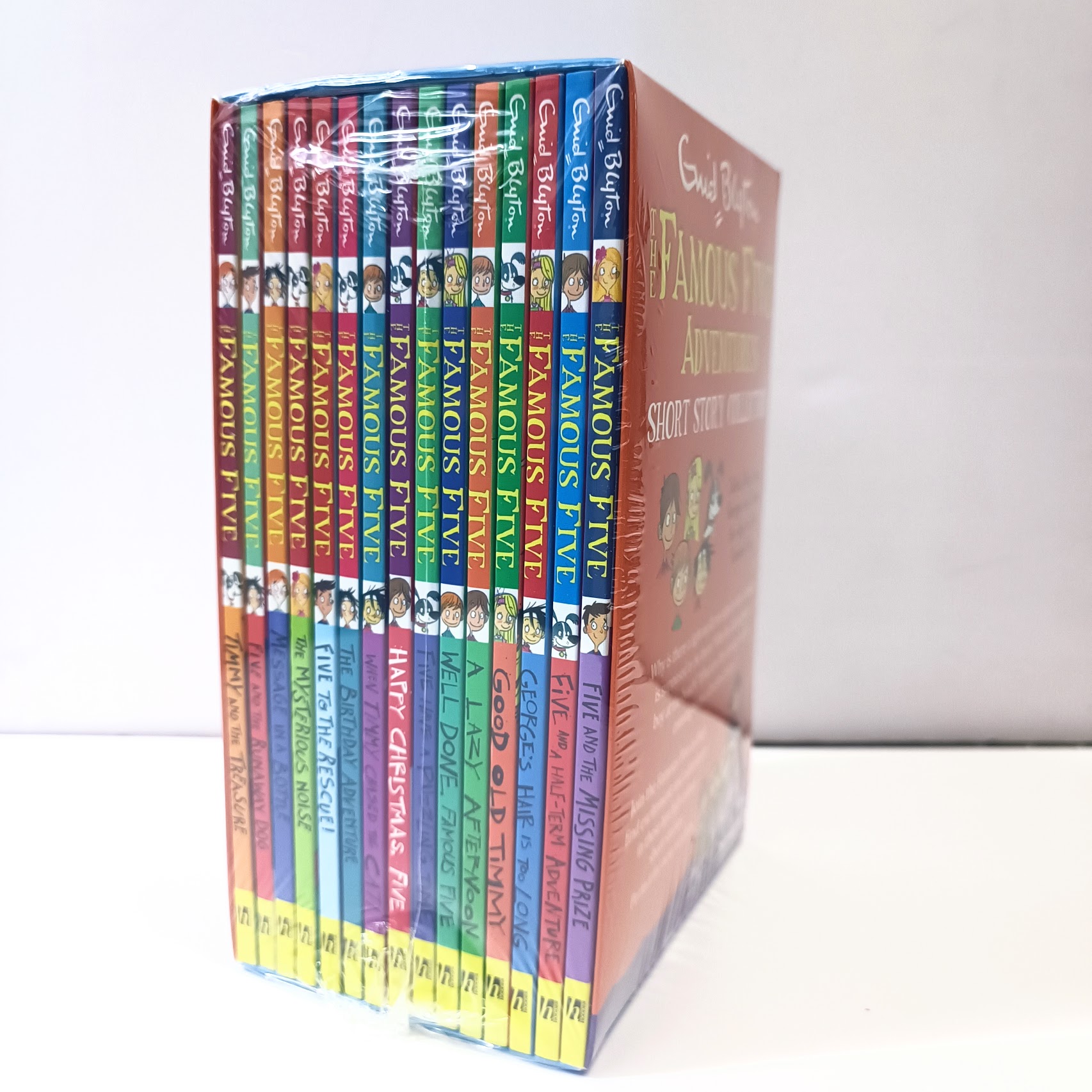 The Famous Five Adventures Collection Set (15 books Colour Short Stories)   by Enid Blyton | Enid Blyton Enid Blyton 五個小伙伴歷險記  | B407