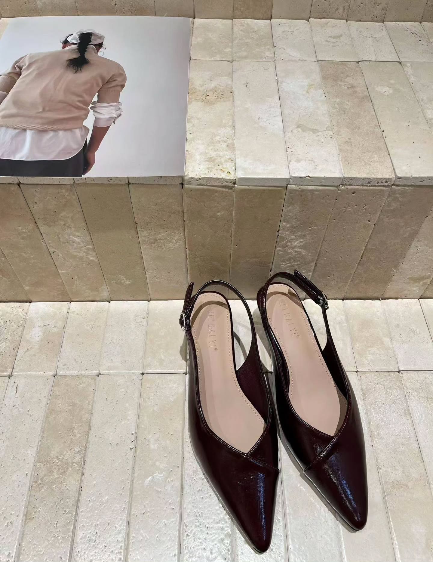 A3090-3 尖头气质高跟鞋 🇨🇳