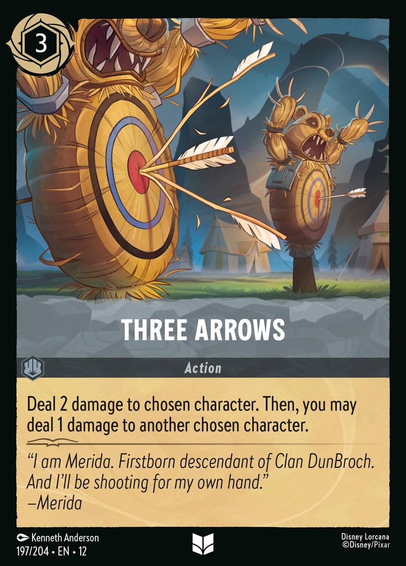 Three Arrows | Set12-197 | Non-foil