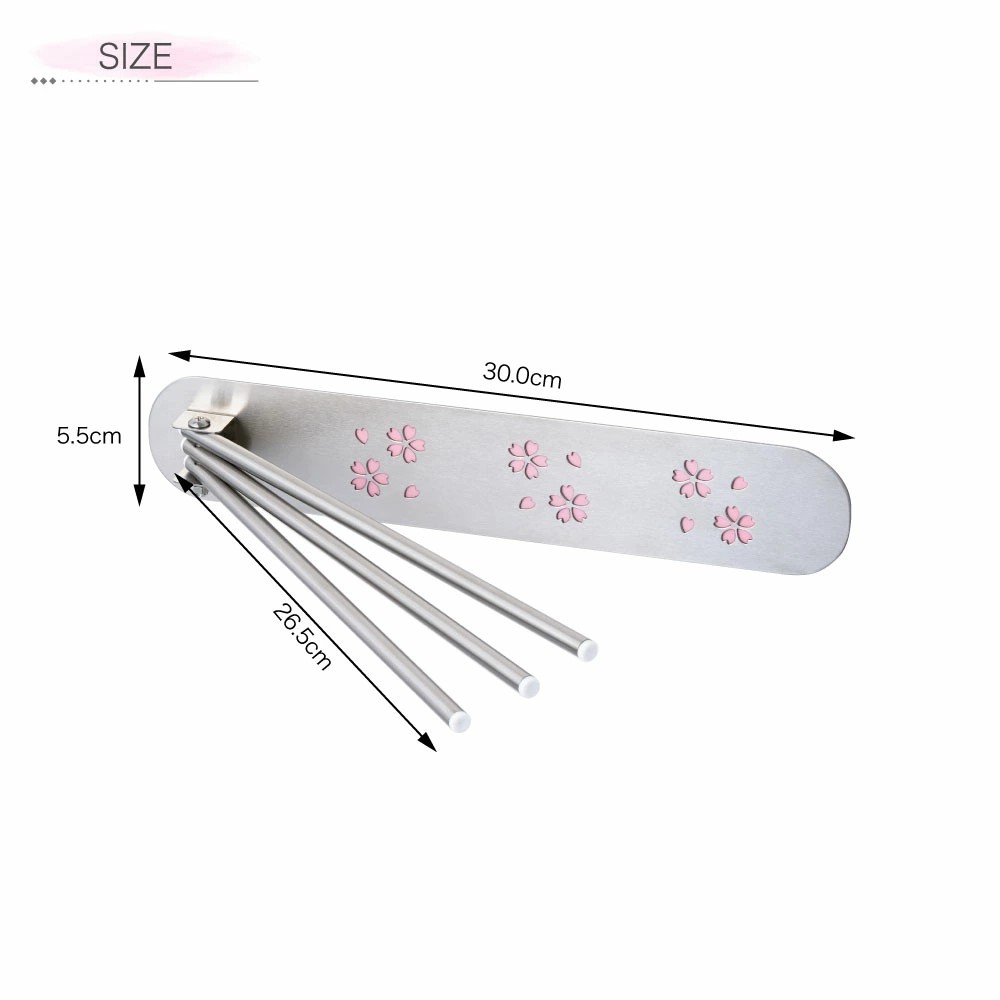 【現貨】🔥🔥【日本製《吉川》不鏽鋼磁吸式抹布掛架】櫻花