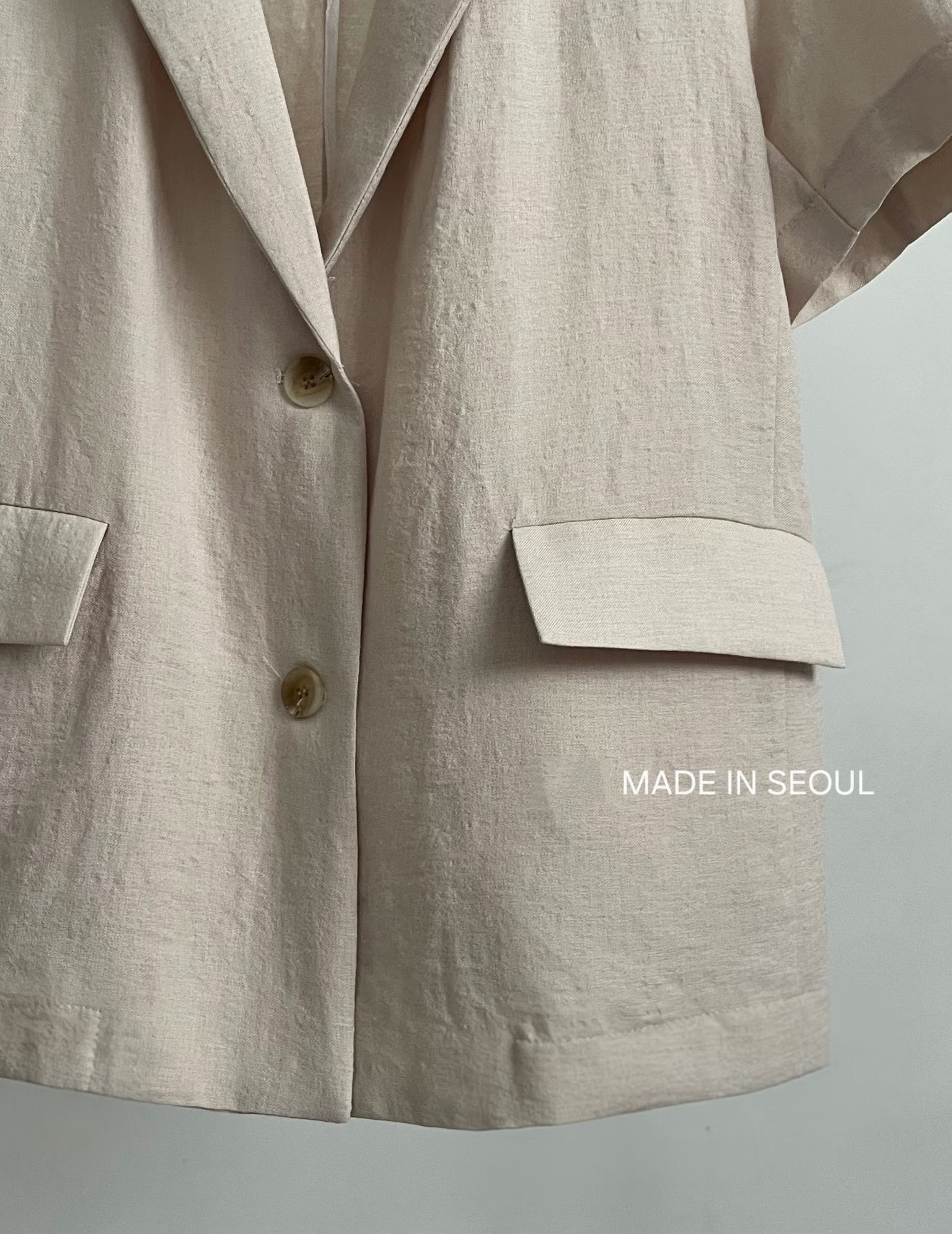 G6255 韓國🇰🇷短袖西裝外套