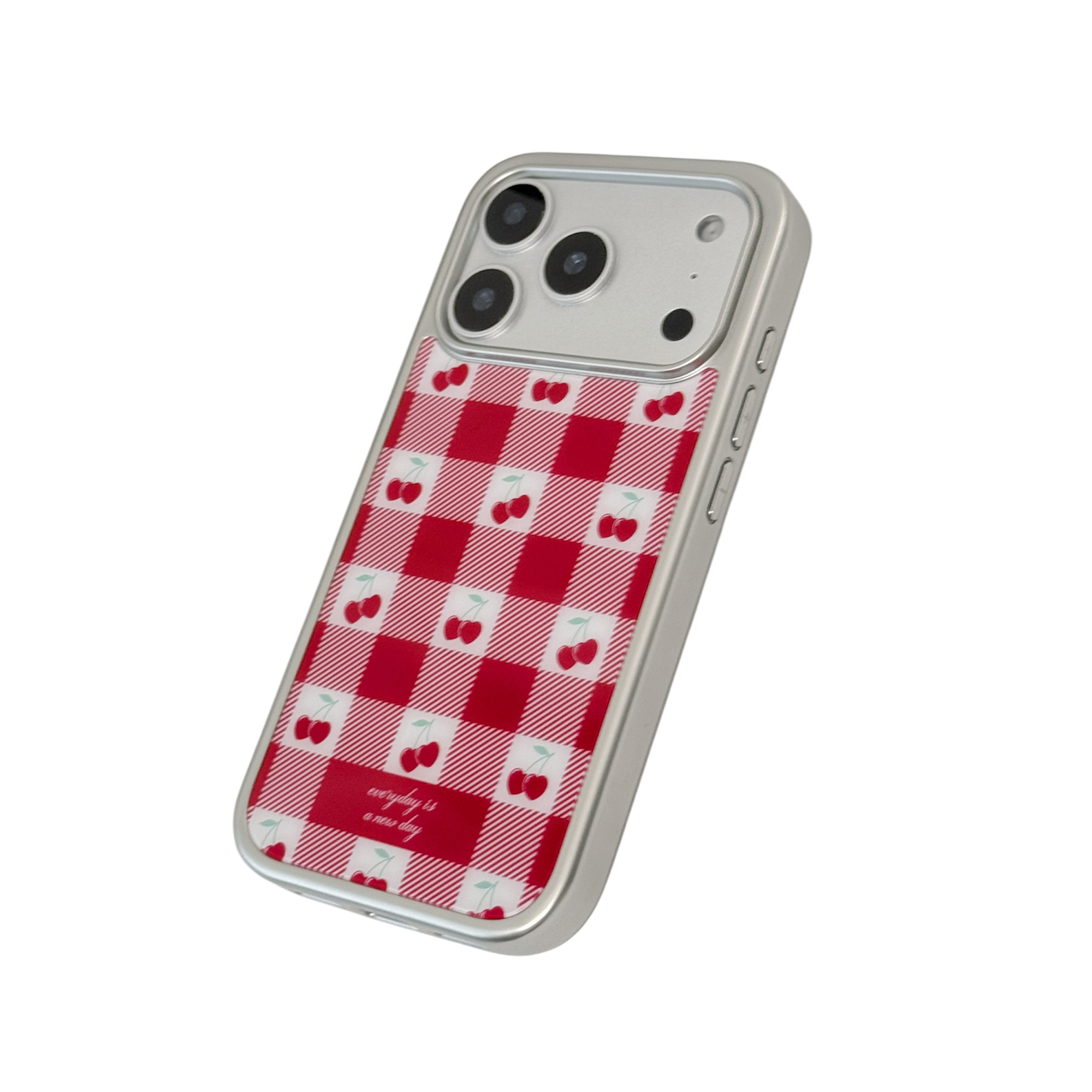 【The Ruby Reds on Picnic Day】銀框亮面MagSafe iPhone Case